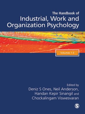 cover image of The SAGE Handbook of Industrial, Work & Organizational Psychology, 3v